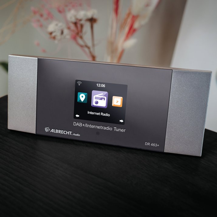 Hybrid-Tuner Albrecht DR 463+ für die Stereoanlage. Foto: Alan Electronics Hybrid-Tuner Albrecht DR 463+ für die Stereoanlage. Foto: Alan Electronics