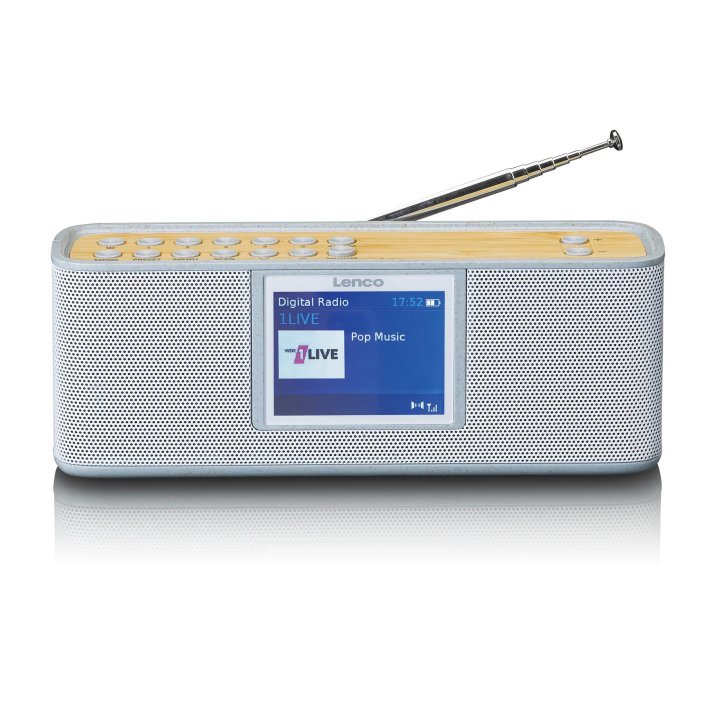 Das Lenco PDR-046GY aus Bambus. Quelle: tech2 com UG Das Lenco PDR-046GY aus Bambus. Quelle: tech2 com UG