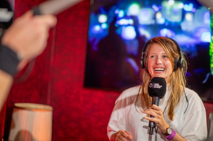 One World Radio mit Charlotte de Witte. (c) Tomorrowland