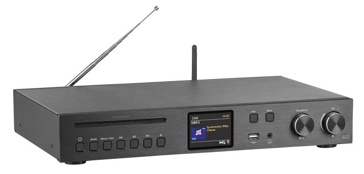 WLAN-HiFi-Receiver für alle Fälle. Quelle: PEARL.GmbH/www.pearl.de WLAN-HiFi-Receiver für alle Fälle. Quelle: PEARL.GmbH/www.pearl.de