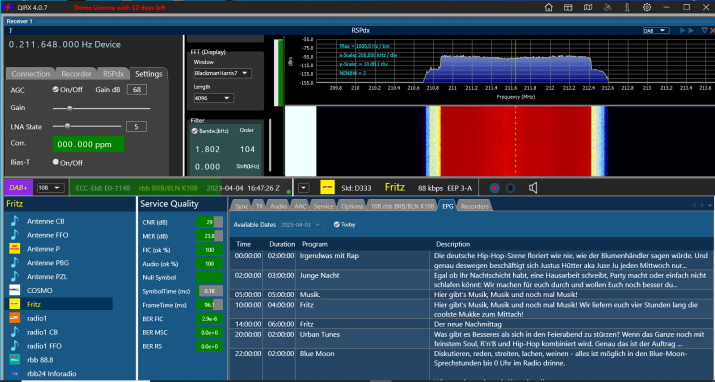 Quirx bei der Arbeit. Screenshot: Mario Gongolsky Quirx bei der Arbeit. Screenshot: Mario Gongolsky