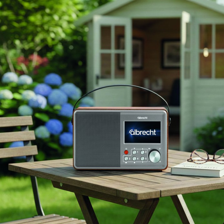 Albrecht DR 862 ist auch mobil. Foto: Alan Electronics